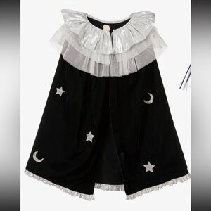 Childrensalon Meri Meri Black Velvet Cape Costume